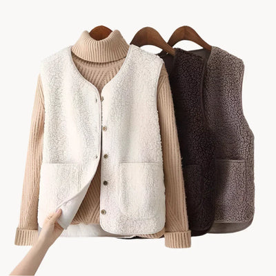 Layla™ - Versatile Chic Wool Vest