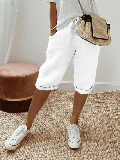 Freya™ - Cotton-Linen Women's Pants