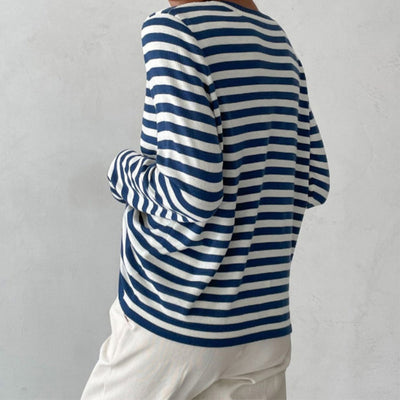 Isabella - Elegant Striped Shirt