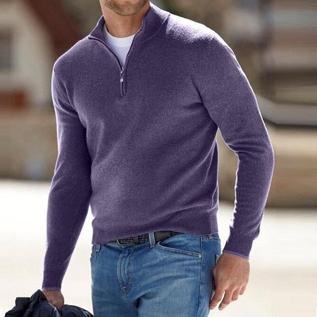 James - Stylish Comfortable Zipper Sweater