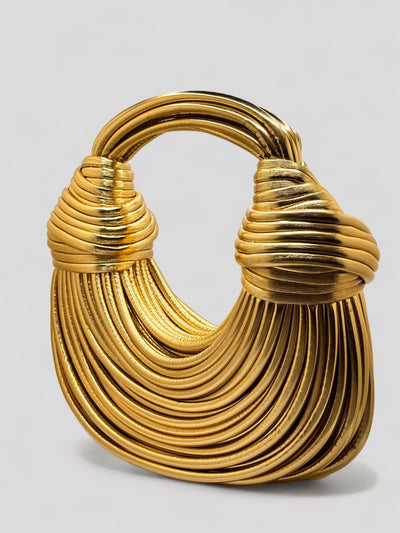 Aurélie - Luxury Stylish Gold Bag