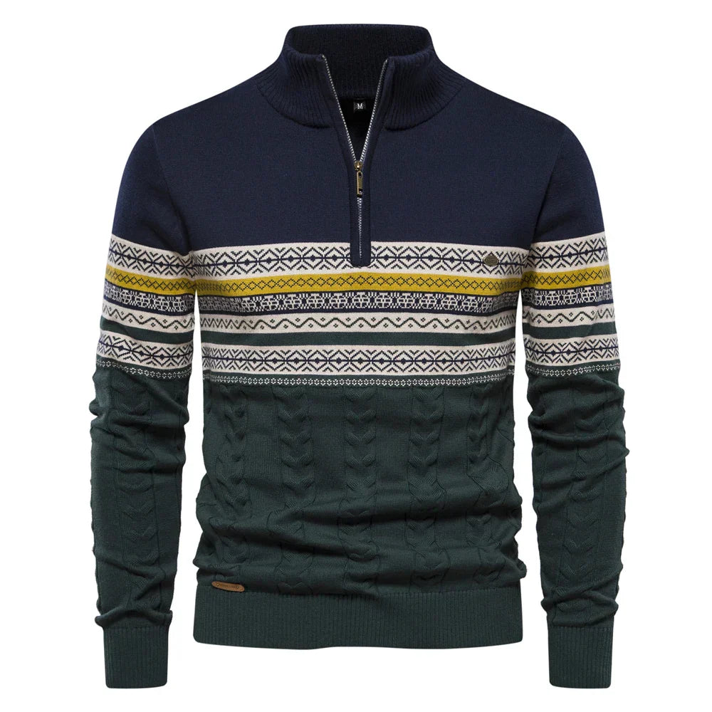 Flynn™ - Casual Ethnic Pattern Men's Sweater