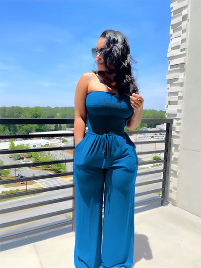 Georgia™ - Off Shoulder Comfortable Jumpsuit