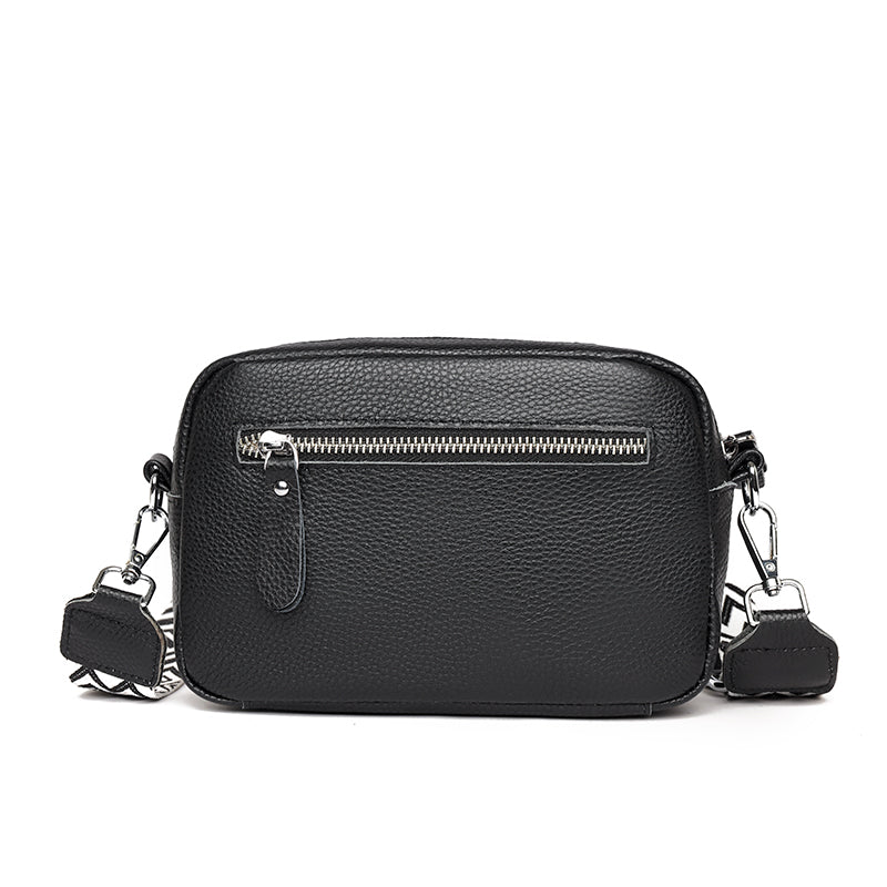 Sienna™ - Elegant Messenger Bag With Handmade Details