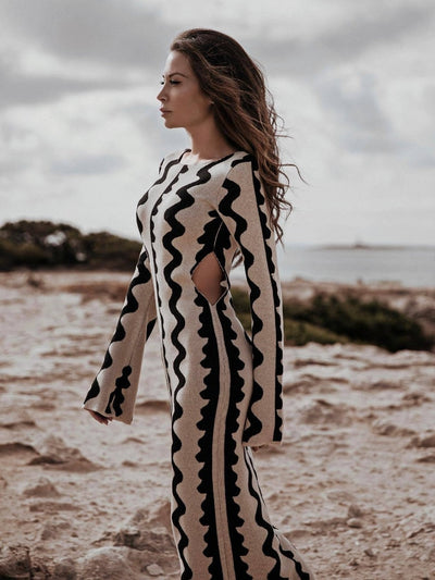 Ruby™ - Modern Elegant Bodycon Maxi Dress