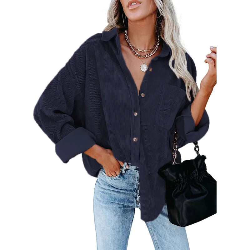 Scarlett™ - Comfortable Casual Stripe Shirt