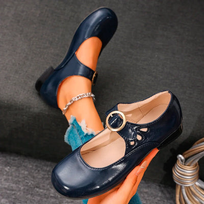 Hazel™ - Elegant Round Toe Retro Shoes