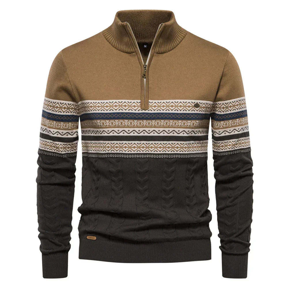 Flynn™ - Casual Ethnic Pattern Men's Sweater