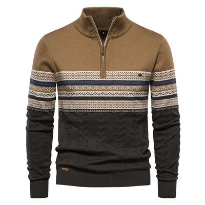 Flynn™ - Casual Ethnic Pattern Men's Sweater