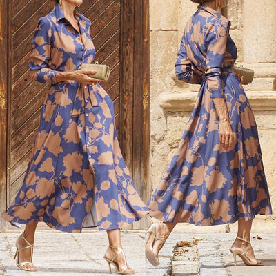 Luna™ - Stylish Elegant V-neck Dress