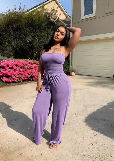 Georgia™ - Off Shoulder Comfortable Jumpsuit