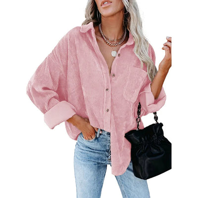 Scarlett™ - Comfortable Casual Stripe Shirt
