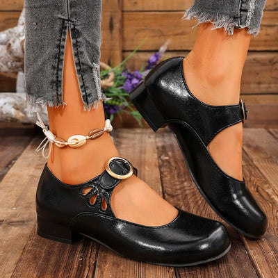 Hazel™ - Elegant Round Toe Retro Shoes