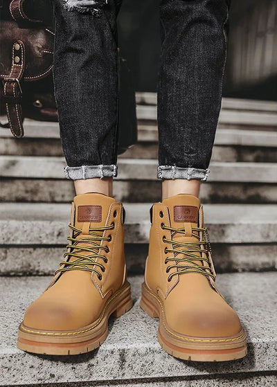 Ethan™ - Comfortable warm lace-up boots for men