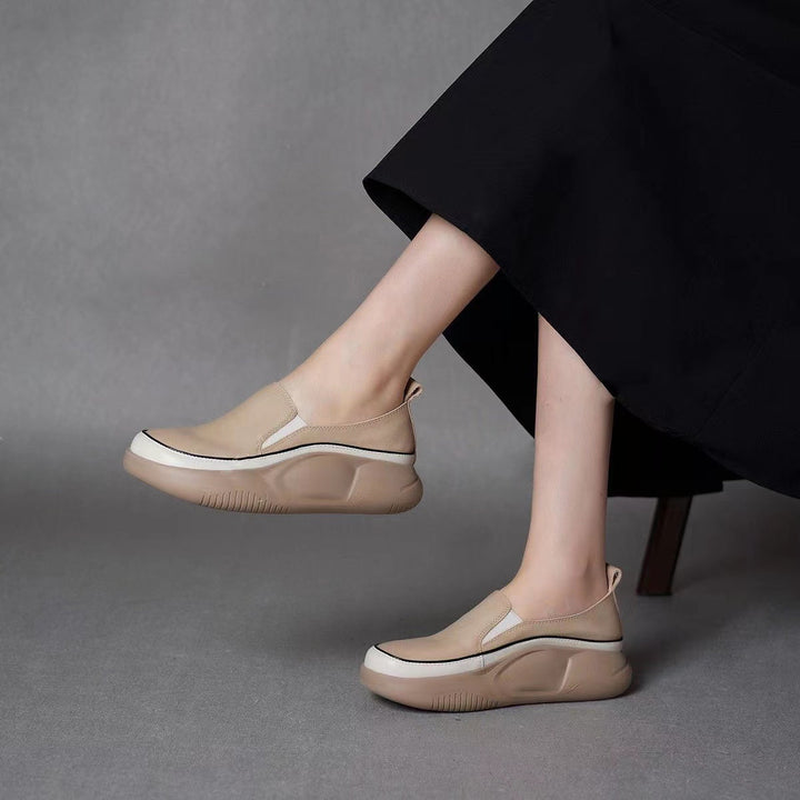 Sienna™ - Stylish Platform Loafers With Double Air Cushion