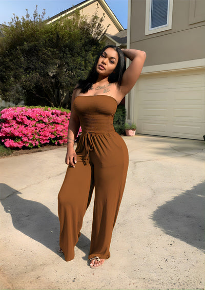 Georgia™ - Off Shoulder Comfortable Jumpsuit