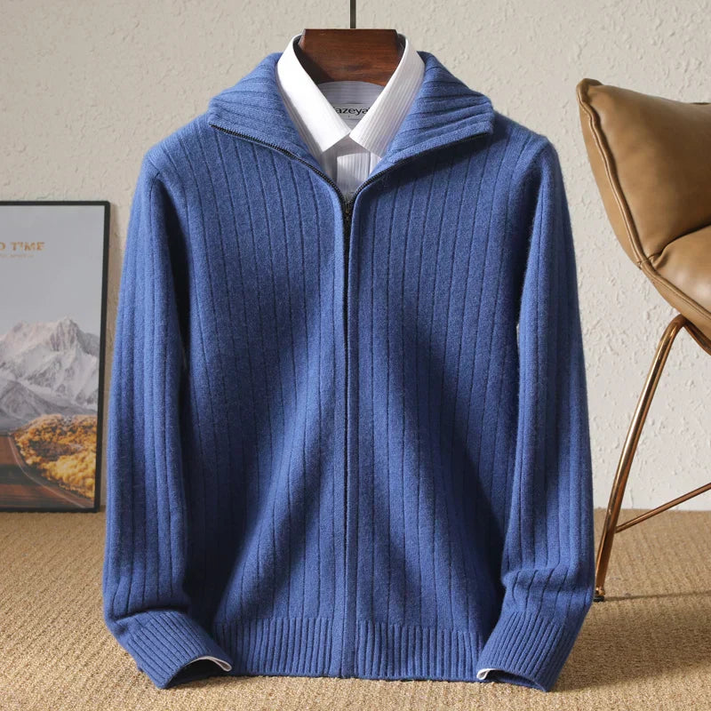 Harrison™ - Comfortable Merino Wool Business Cardigan