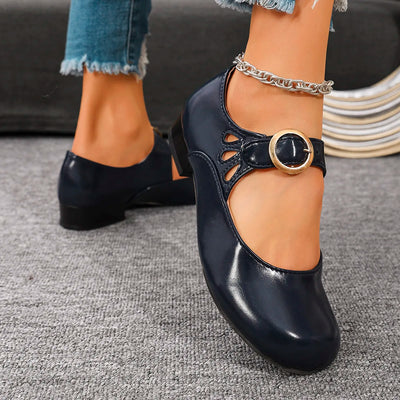 Hazel™ - Elegant Round Toe Retro Shoes