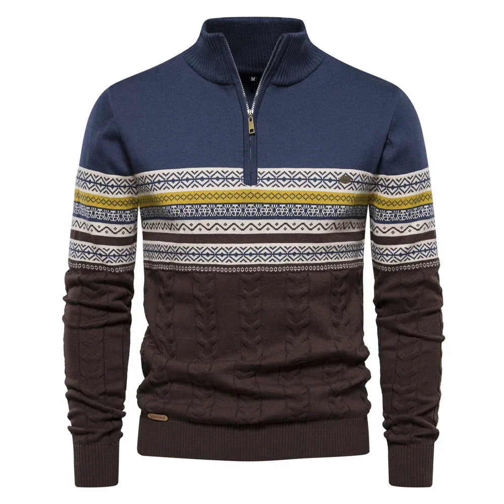 Flynn™ - Casual Ethnic Pattern Men's Sweater