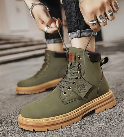 Ethan™ - Comfortable warm lace-up boots for men