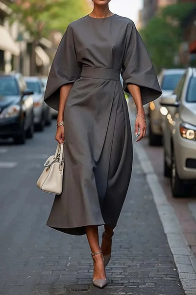 Sienna™ - Comfy Casual Round Neck Dress