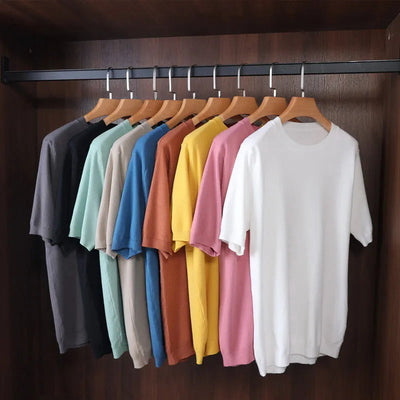 York™ - Stylish Cashmere Crew Neck T-Shirt