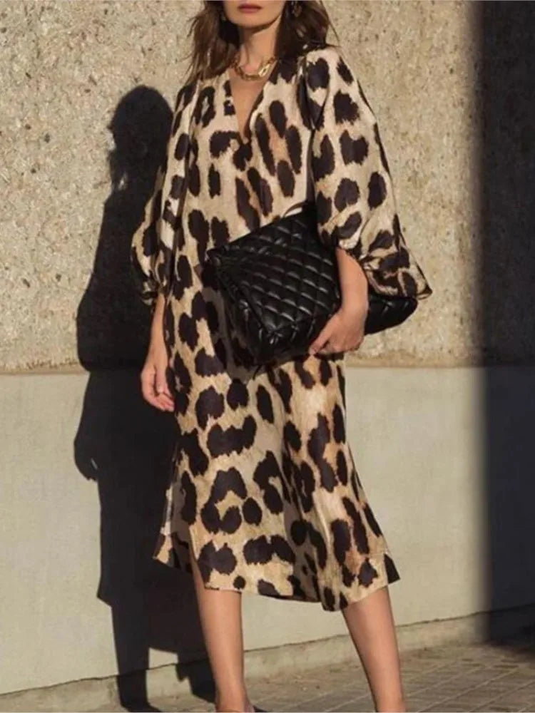 Poppy™ - Leopard Print Dress