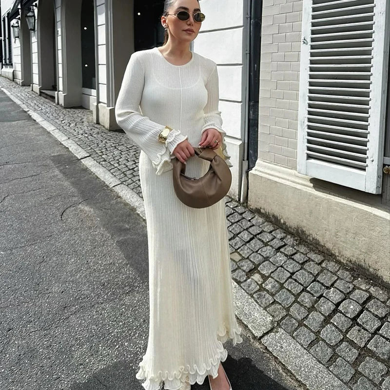 Hazel™ - Stylish O Neck Elegant Party Dress