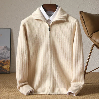 Harrison™ - Comfortable Merino Wool Business Cardigan