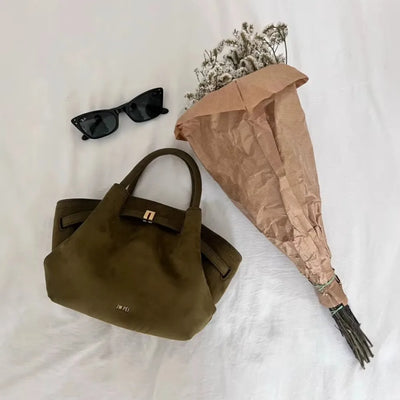 Isla™ - Modern Micro Leather Suede Bag