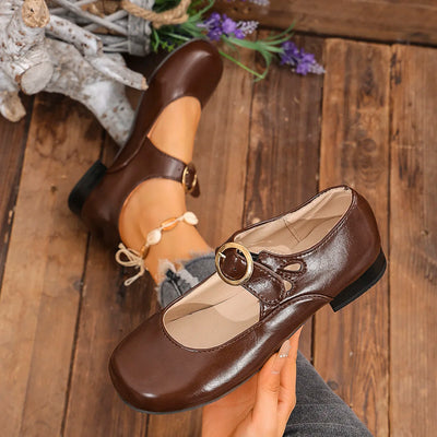 Hazel™ - Elegant Round Toe Retro Shoes
