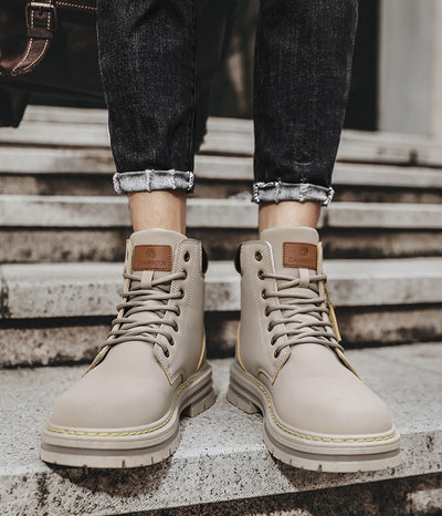 Ethan™ - Comfortable warm lace-up boots for men