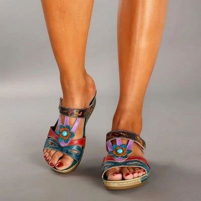 Hannah™ - Comfortable Leather Sandals