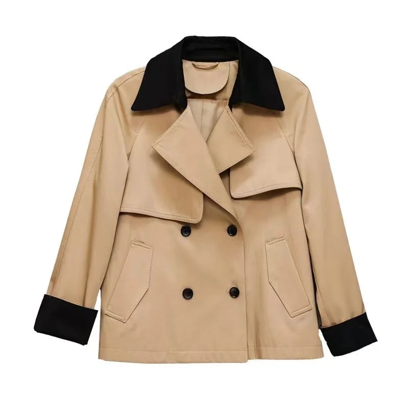 Aria™ - British Style Modern Windbreaker Trench Coat