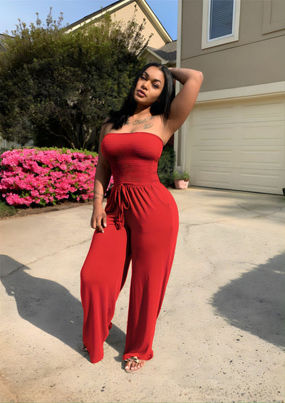 Georgia™ - Off Shoulder Comfortable Jumpsuit
