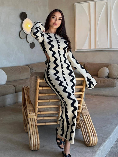 Ruby™ - Modern Elegant Bodycon Maxi Dress