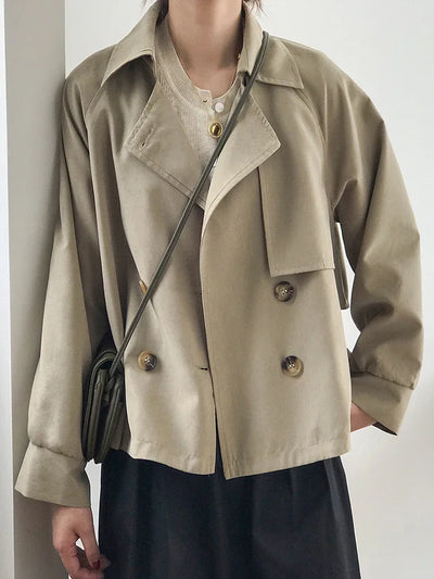 Eliza™ - Comfortable Oversized Double Breasted Trench Coat