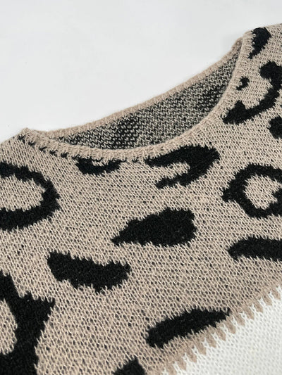 Sophie™ - Styllish Leopard Print Sweater