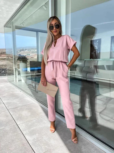 Sienna™ - Stylish Elegant Overall Set