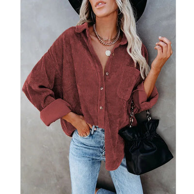 Scarlett™ - Comfortable Casual Stripe Shirt