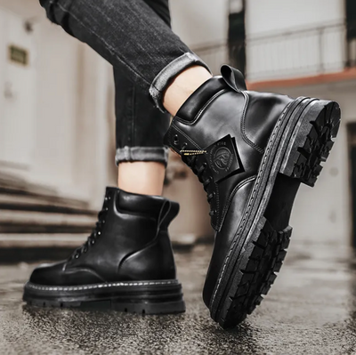 Ethan™ - Comfortable warm lace-up boots for men