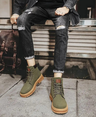 Ethan™ - Comfortable warm lace-up boots for men