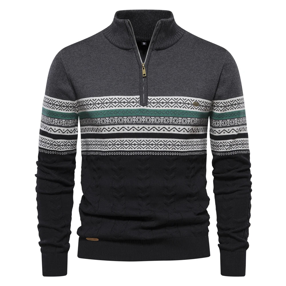 Flynn™ - Casual Ethnic Pattern Men's Sweater