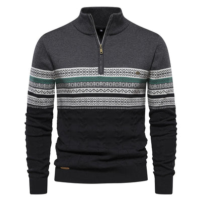 Flynn™ - Casual Ethnic Pattern Men's Sweater