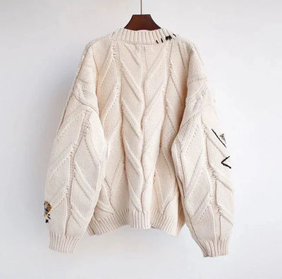 Matilda™ - Embroidered Knitted Cardigan