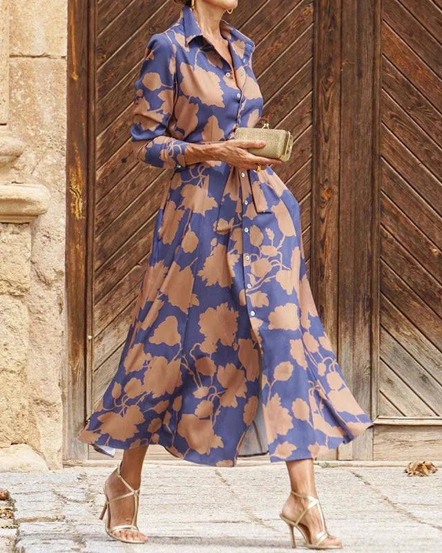 Luna™ - Stylish Elegant V-neck Dress
