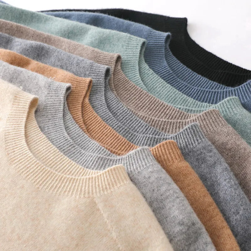 York™ - Stylish Cashmere Crew Neck T-Shirt