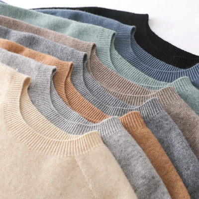 York™ - Stylish Cashmere Crew Neck T-Shirt