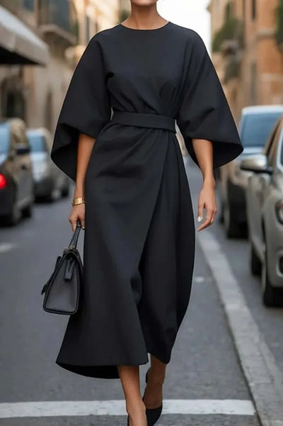 Sienna™ - Comfy Casual Round Neck Dress