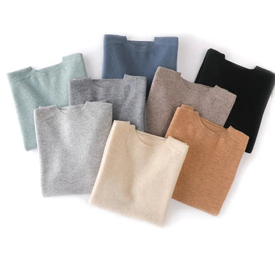 York™ - Stylish Cashmere Crew Neck T-Shirt